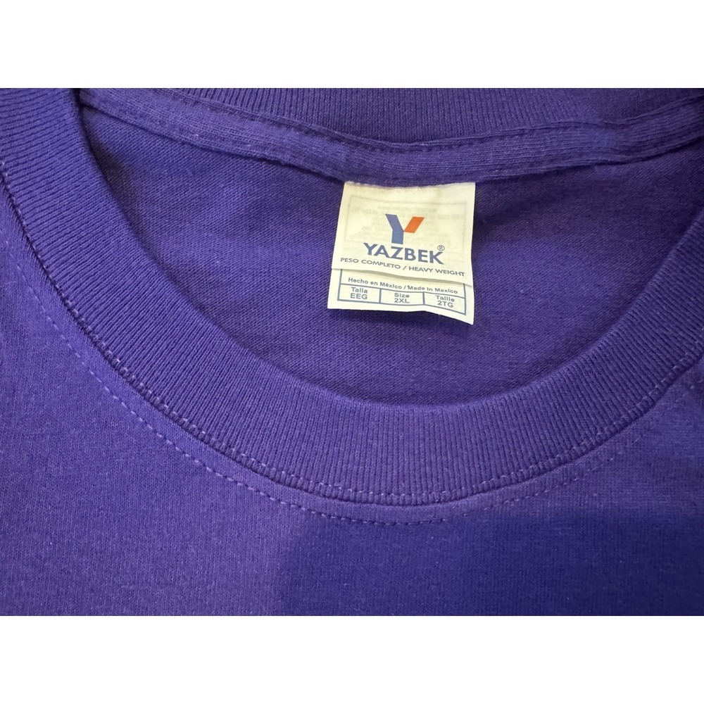 LOT OF 3 Yazbek Adult T-shirts - Purple - Size 2XL | NWOT Wholesale Bundle